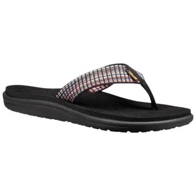 Teva Women's Voya Flipflop Sandals In Bar Street Multi Black 1019040/bsmbl