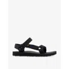 Teva Original Universe Slim Recycled-polyester Sandals In Black