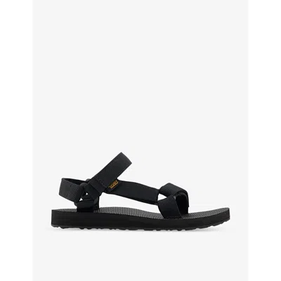 Teva Womens Black Original Universal Recycled Plastic Sandals Eur 36 / 3 Uk