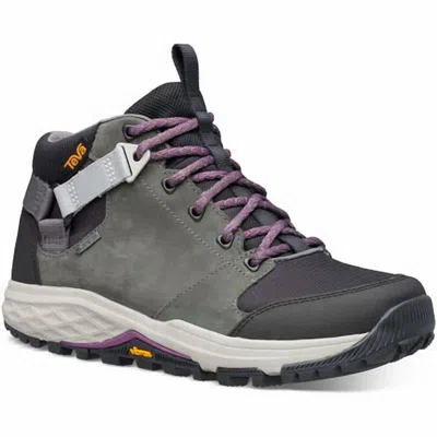Teva Womens Grandview Gtx Shoes In Dark Shadow In Black