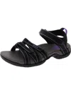 Teva Wtirra Womens Recycled Polyester Open Toe Flat Sandals In Multi