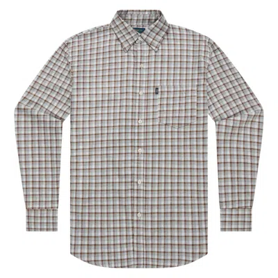 Texas Standard Men's Flannel Shirt In Callahan In Gray