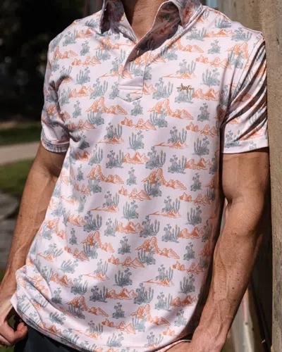 Texas Standard Traditions Polo Shirt In Softbrush In Multi