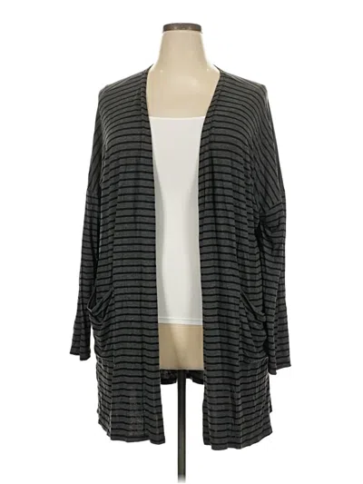 Pre-owned Texas True Threads Kimono In Gray