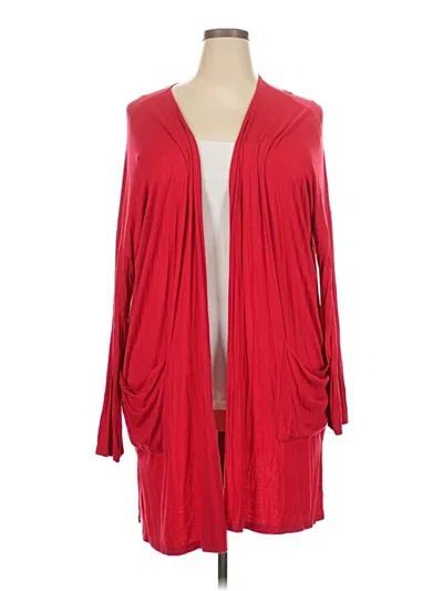 Pre-owned Texas True Threads Kimono In Red