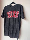 Texas True Threads Xoxo Leopard Tee In Black In Black