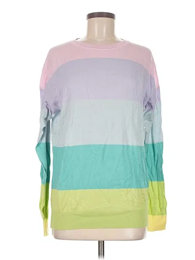 Pre-owned Textile By Elizabeth And James Pullover Sweater In Green