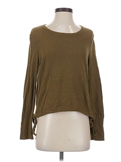 Pre-owned Texture & Thread Madewell Cardigan Sweater In Brown