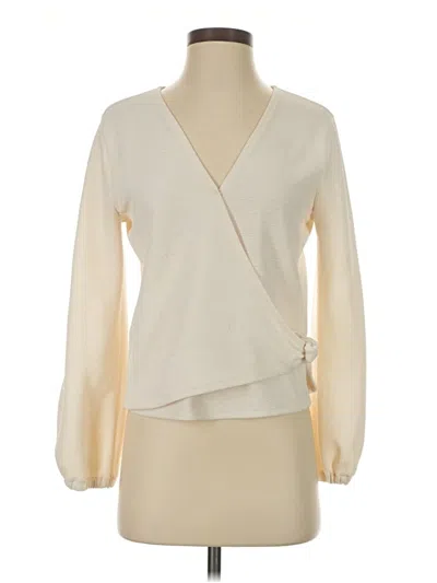 Pre-owned Texture & Thread Madewell Cardigan Sweater In Ivory
