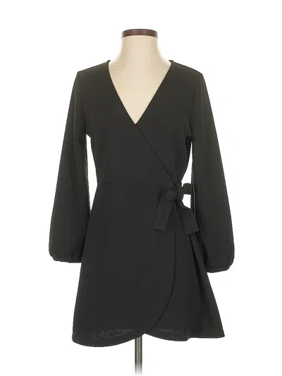 Pre-owned Texture & Thread Madewell Casual Dress In Black