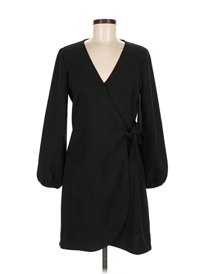 Pre-owned Texture & Thread Madewell Casual Dress In Black