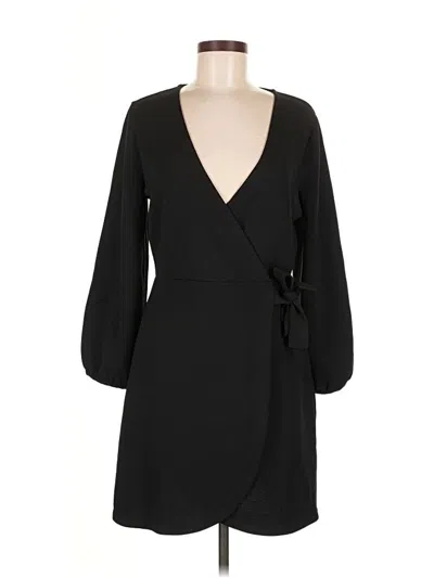 Pre-owned Texture & Thread Madewell Casual Dress In Black