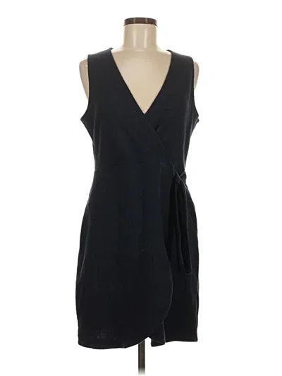 Pre-owned Texture & Thread Madewell Casual Dress In Black