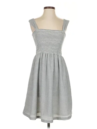 Pre-owned Texture & Thread Madewell Casual Dress In Gray
