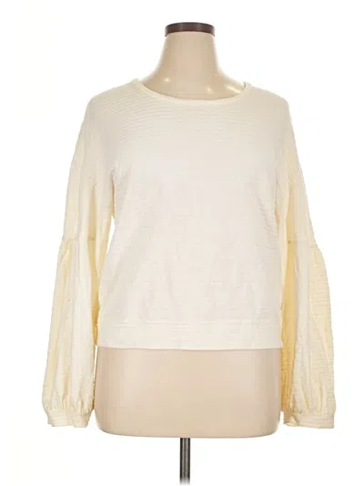 Pre-owned Texture & Thread Madewell Casual Dress In Ivory