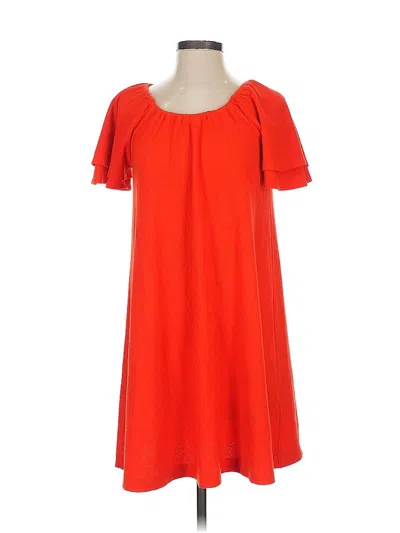 Pre-owned Texture & Thread Madewell Casual Dress In Orange