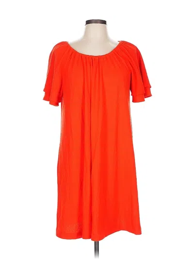 Pre-owned Texture & Thread Madewell Casual Dress In Orange