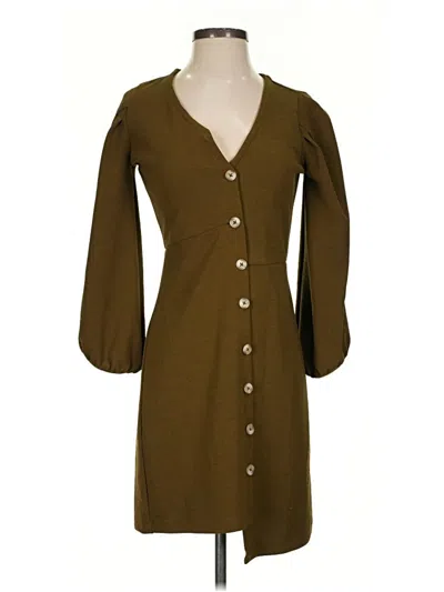 Pre-owned Texture & Thread Madewell Coat In Brown