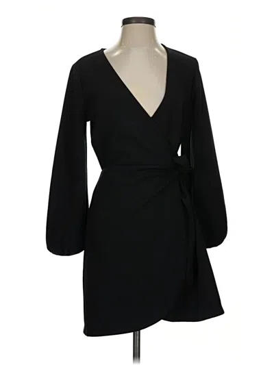 Pre-owned Texture & Thread Madewell Cocktail Dress In Black