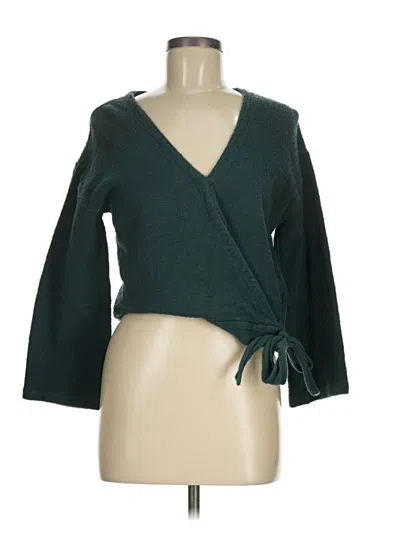 Pre-owned Texture & Thread Madewell Kimono In Green