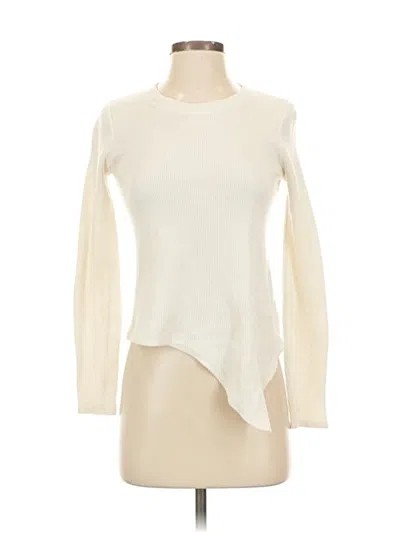 Pre-owned Texture & Thread Madewell Long Sleeve T-shirt In White