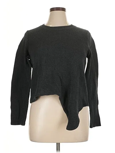 Pre-owned Texture & Thread Madewell Pullover Sweater In Gray