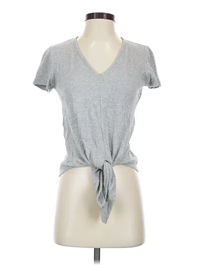 Pre-owned Texture & Thread Madewell Short Sleeve T-shirt In Gray