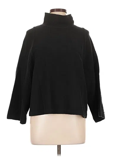 Pre-owned Texture & Thread Madewell Turtleneck Sweater In Black