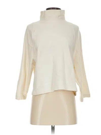 Pre-owned Texture & Thread Madewell Turtleneck Sweater In Ivory