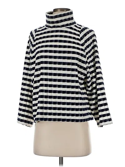 Pre-owned Texture & Thread Madewell Turtleneck Sweater In Silver
