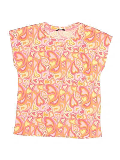 Pre-owned Tezenis Kids' Sleeveless Blouse In Orange