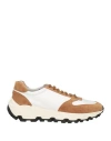 TF SPORT TF SPORT MAN SNEAKERS CREAM SIZE 9 LEATHER