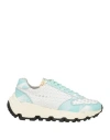 TF SPORT TF SPORT WOMAN SNEAKERS TURQUOISE SIZE 8 LEATHER