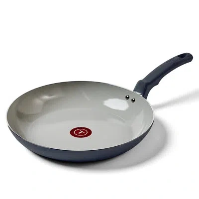 T-fal Essentials Non-stick Cookware, 12 Inch Frypan, Midnight Blue