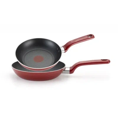 T-fal Excite Nonstick 12" Frying Pan In Black;red