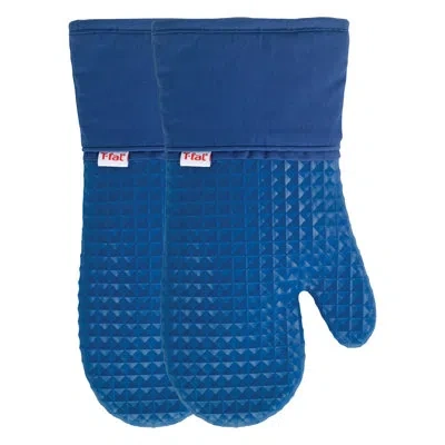 T-fal Waffle Oven Mitt In Blue