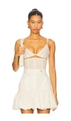 Tg Botanical Grace Corset In White