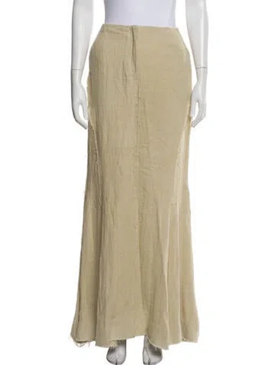 Pre-owned Tg Botanical Long Skirt In Multi