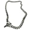 Tg-jewellery By Tamara Gervasio Black / Silver Celtic Dog Three Solid Curb Chain Men's Silver