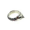 Tg-jewellery By Tamara Gervasio Men's Silver / Red Candela Silver Ruby Ring