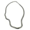 Tg-jewellery By Tamara Gervasio Men's Silver Satin And Oxide Curb Chain