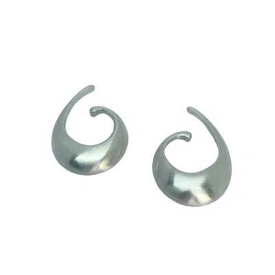 Tg-jewellery By Tamara Gervasio Women's Conchiglia Cuffs Earrings Silver