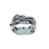Tg-jewellery By Tamara Gervasio Women's Le Foglie The Leaves Silver Chunky Band Ring