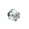 Tg-jewellery By Tamara Gervasio Women's Plain Chunky Dot Silver Ring One Of A Kind