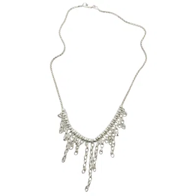 Tg-jewellery By Tamara Gervasio Women's Rain Drop Necklace –  Recycle Sterling Silver Handmade
