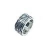 Tg-jewellery By Tamara Gervasio Women's Silver / Black Le Linee Ring – Sterling Silver Polish And Oxide In Multi