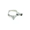 Tg-jewellery By Tamara Gervasio Women's Silver / Green Pyramid Silver Ring Peridot Cabochon