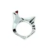 Tg-jewellery By Tamara Gervasio Women's Silver / Red Pyramid Silver Ring Garnet
