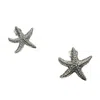 Tg-jewellery By Tamara Gervasio Women's Silver Starfish Stud Earrings