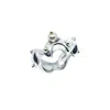 Tg-jewellery By Tamara Gervasio Women's White / Silver / Gold Sea Slug Ring Silver, Gold And Pearl In Multi